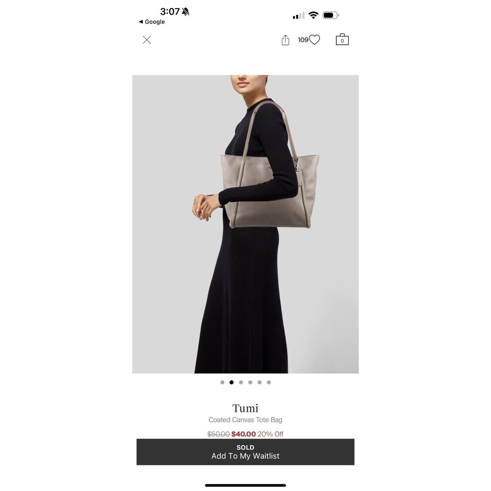 TUMI Tote Bag - Picture 2 of 12